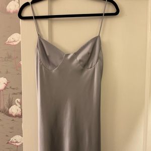 Zara silky formal dress